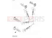 SUZUKI DL1000 L1 (2011) V-Strom (E03,E28,E33) 9 - CAMSHAFT / VALVE