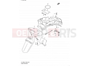 SUZUKI DL1000 L1 (2011) V-Strom (E03,E28,E33) 46 - REAR FENDER