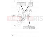 SUZUKI DL1000 L1 (2011) V-Strom (E03,E28,E33) 51 - LABEL