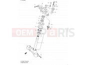 SUZUKI DL1000 L1 (2011) V-Strom (E03,E28,E33) 55 - STEERING STEM