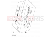 SUZUKI DL1000 L1 (2011) V-Strom (E03,E28,E33) 54 - FRONT DAMPER