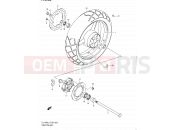 SUZUKI DL1000 L1 (2011) V-Strom (E03,E28,E33) 63 - REAR WHEEL