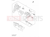 SUZUKI DL1000 L1 (2011) V-Strom (E03,E28,E33) 64 - REAR CALIPER