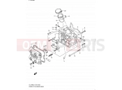 SUZUKI DL1000 L1 (2011) V-Strom (E24) 2 - FRONT CYLINDER HEAD