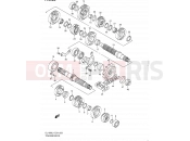 SUZUKI DL1000 L1 (2011) V-Strom (E24) 23 - TRANSMISSION