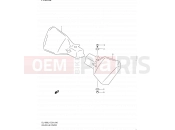 SUZUKI DL1000 L1 (2011) V-Strom (E24) 45 - KNUCKLE COVER