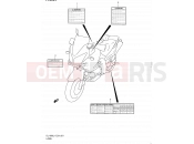 SUZUKI DL1000 L1 (2011) V-Strom (E24) 51 - LABEL