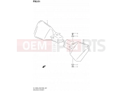 SUZUKI DL1000 L2 (2012) V-Strom (E03,E28,E33) 51 - KNUCKLE COVER