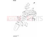 SUZUKI DL1000 L2 (2012) V-Strom (E03,E28,E33) 52 - REAR FENDER