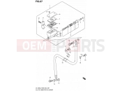 SUZUKI DL1000 L2 (2012) V-Strom (E03,E28,E33) 67 - CLUTCH MASTER CYLINDER
