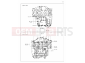 KAWASAKI 2026 14 Crankcase Bolt Pattern