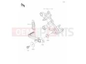 KAWASAKI 2026 40 Brake Pedal