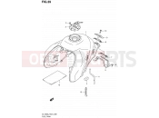 SUZUKI DL1000 L2 (2012) V-Strom (E24) 39 - FUEL TANK