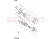 SUZUKI DL1000 L2 (2012) V-Strom (E24) 25 - STARTING MOTOR
