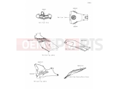 KAWASAKI 2026 62 Decals(Black)