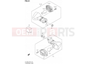 SUZUKI DL1000 L2 (2012) V-Strom (E24) 31 - TURNSIGNAL LAMP