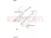 SUZUKI DL1000 L2 (2012) V-Strom (E24) 53 - SEAT TAIL COVER