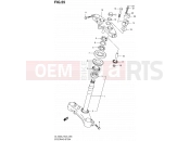 SUZUKI DL1000 L2 (2012) V-Strom (E24) 55 - STEERING STEM