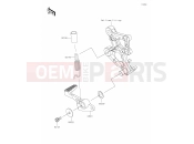 KAWASAKI 2026 40 Brake Pedal