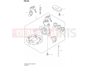 SUZUKI DL1000A L4 (2014) V-Strom (E03,E28,E33) 39 - LOCK SET (FOR PANNIR CASE) (DL1000AL4 E03)