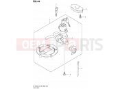 SUZUKI DL1000A L4 (2014) V-Strom (E03,E28,E33) 44 - LOCK SET (DL1000AL4 E33)