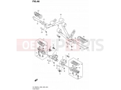SUZUKI DL1000A L4 (2014) V-Strom (E03,E28,E33) 48 - FOOTREST
