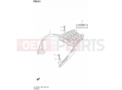 SUZUKI DL1000A L4 (2014) V-Strom (E03,E28,E33) 51 - CARRIER (DL1000AL4 E33)