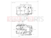 KAWASAKI 2025 15 Crankcase Bolt Pattern