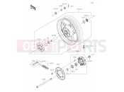 KAWASAKI 2025 40 Rear Hub