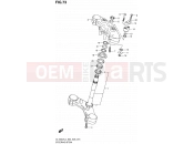 SUZUKI DL1000A L4 (2014) V-Strom (E03,E28,E33) 73 - STEERING STEM