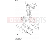 SUZUKI DL1000A L4 (2014) V-Strom (E03,E28,E33) 81 - REAR CUSHION LEVER