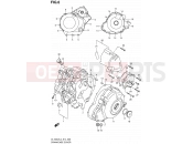 SUZUKI DL1000A L4 (2014) V-Strom (E14) 6 - CRANKCASE COVER