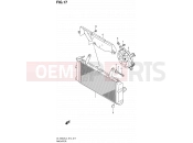 SUZUKI DL1000A L4 (2014) V-Strom (E14) 17 - RADIATOR