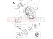 KAWASAKI 2025 40 Rear Hub
