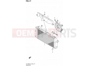 SUZUKI DL1000A L4 (2014) V-Strom (E24) 17 - RADIATOR
