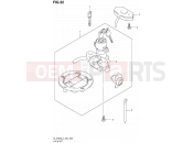 SUZUKI DL1000A L4 (2014) V-Strom (E24) 32 - LOCK SET