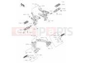 KAWASAKI 2025 33 Footrests