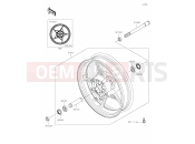 KAWASAKI 2025 38 Front Hub