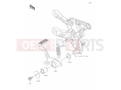 KAWASAKI 2025 40 Brake Pedal