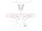 KAWASAKI 2025 76 Accessory(Decals)