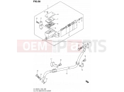 SUZUKI DL1000A L4 (2014) V-Strom (E24) 58 - CLUTCH MASTER CYLINDER