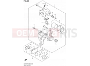 SUZUKI DL1000A L4 (2014) V-Strom (E24) 62 - REAR CALIPER