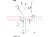 SUZUKI DL1000A L4 (2014) V-Strom (E24) 63 - REAR MASTER CYLINDER