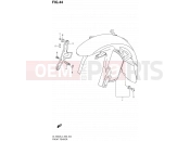 SUZUKI DL1000A L4 (2014) V-Strom (E50) 44 - FRONT FENDER