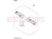 SUZUKI DL1000A L4 (2014) V-Strom (E50) 69 - GRIP HEATER SET (OPTIONAL)