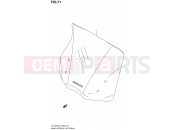 SUZUKI DL1000A L4 (2014) V-Strom (E50) 71 - WIND SCREEN (OPTIONAL)