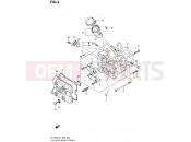 SUZUKI DL1000A L4 (2014) V-Strom (E99) 2 - CYLINDER HEAD (FRONT)