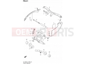 SUZUKI DL1000A L4 (2014) V-Strom (E99) 41 - FRONT BRACKET