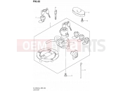 SUZUKI DL1000A L4 (2014) V-Strom (E99) 32 - LOCK SET (FOR PANNIR CASE)