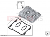 BMW Motorrad BMW 2025 F models F 900 GS (0K61, 0K63) Cylinder head cover
